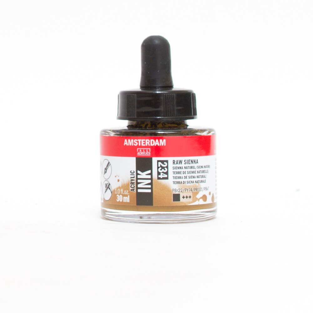 Amsterdam, Ink, Acrylic, Art & School, Acrylic, 30ml, 266260, Raw Sienna